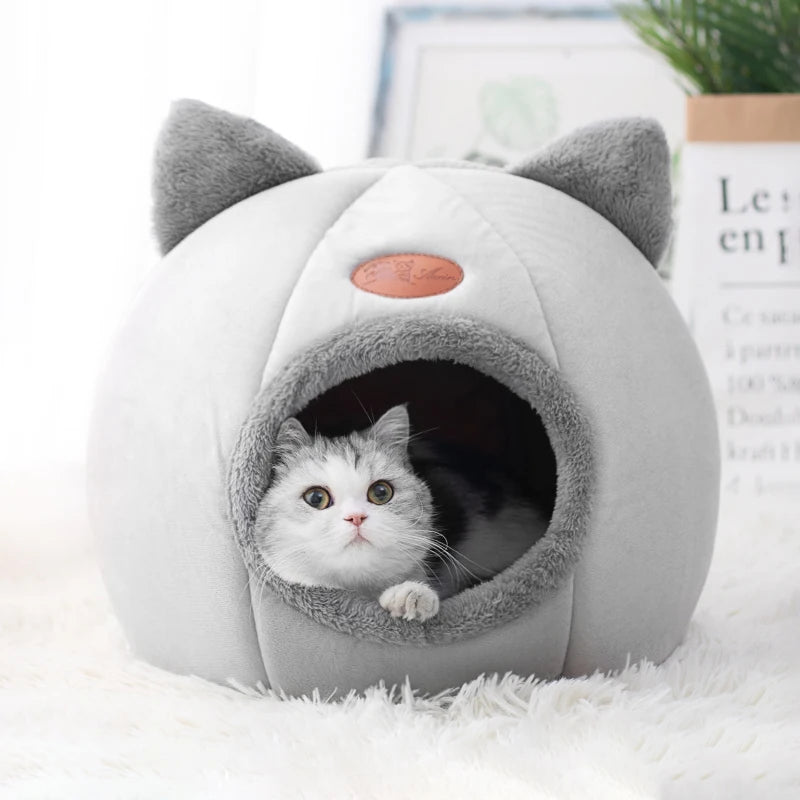 Cozy Plush Cat bed