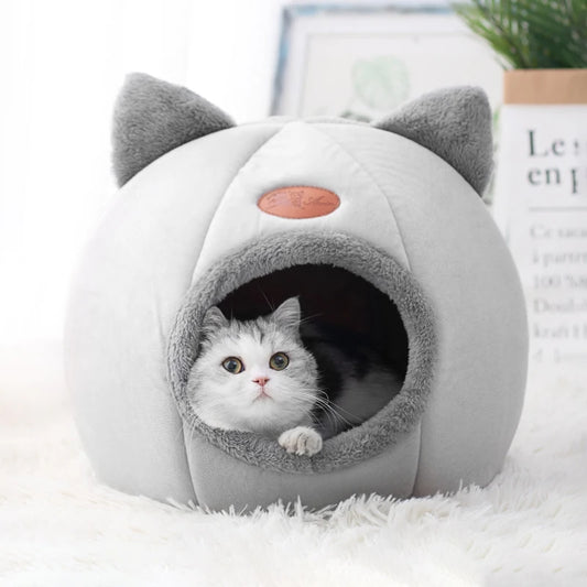 Cozy Plush Cat bed