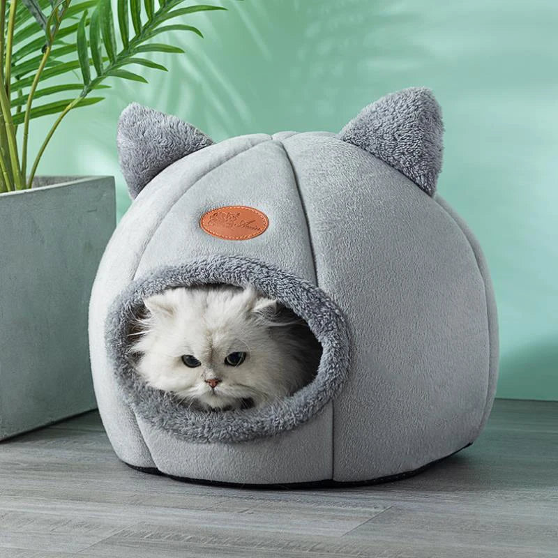 Cozy Plush Cat bed