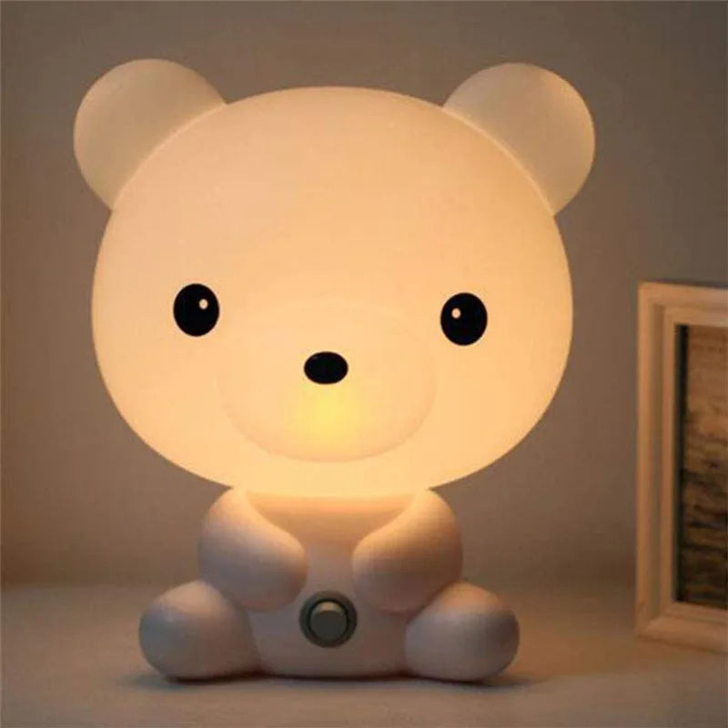 Cozy Cartoon LED Night Light