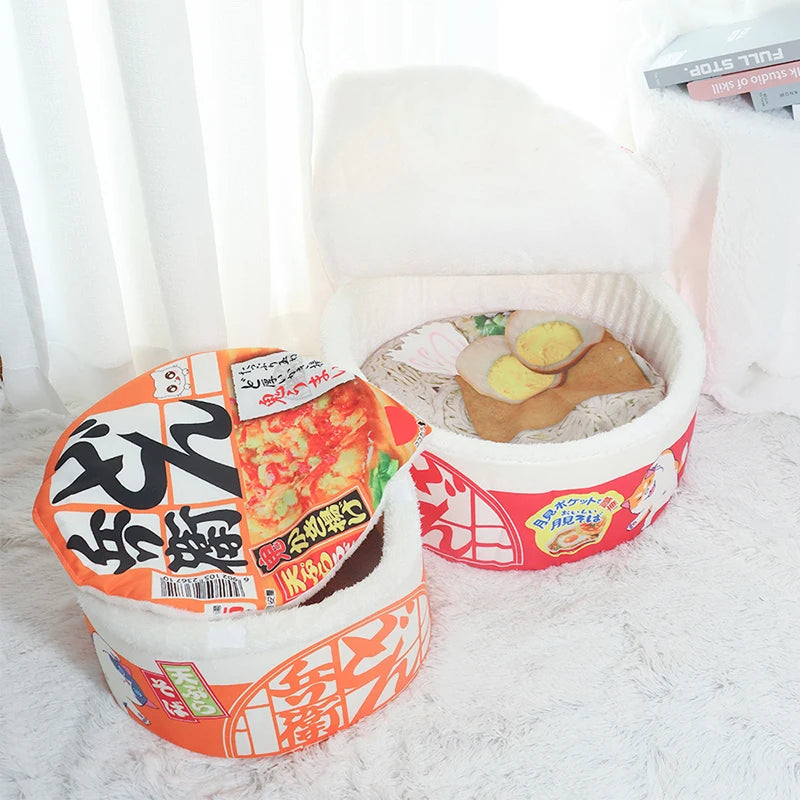 Noodle Cup Ramen Pet Bed