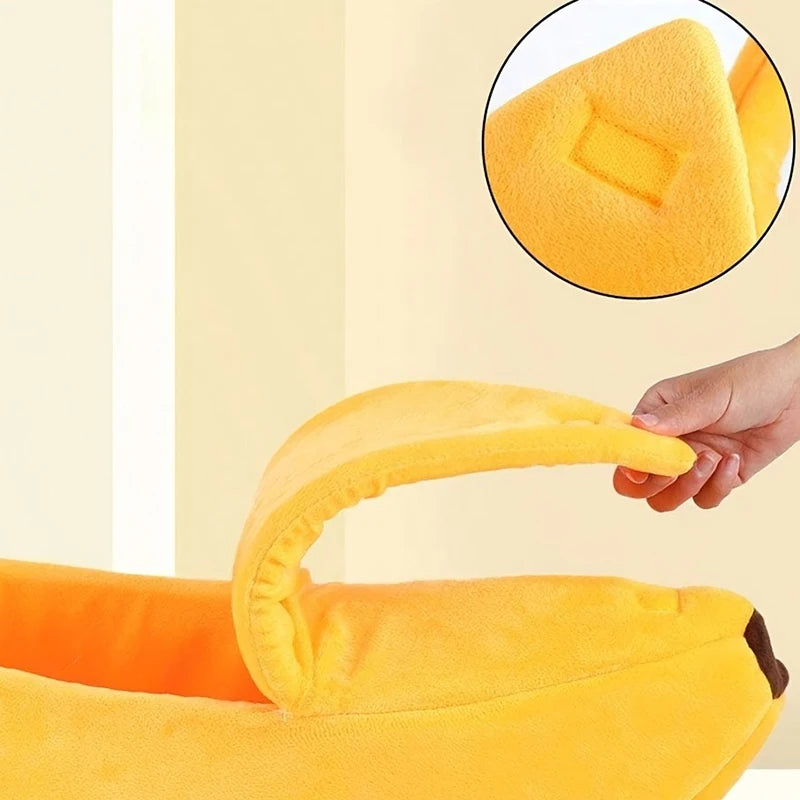 Cozy Banana Pet Bed