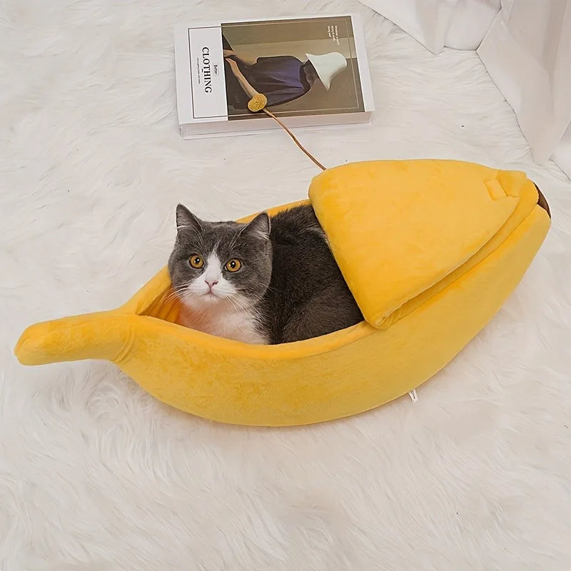 Cozy Banana Pet Bed