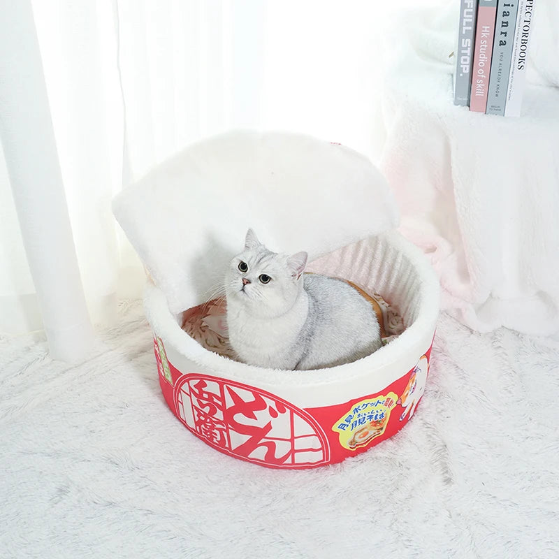 Noodle Cup Ramen Pet Bed