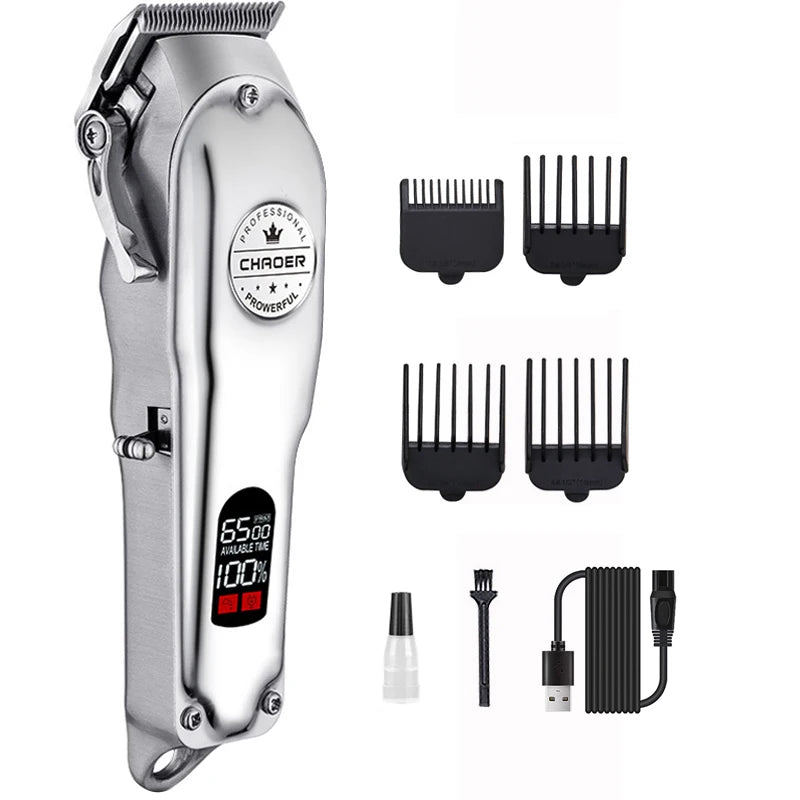 Professional All-Metal Rechargeable Pet Clipper