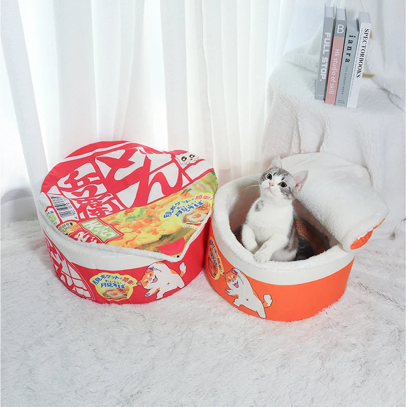 Noodle Cup Ramen Pet Bed